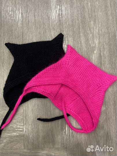 Шапка чепчик с ушками