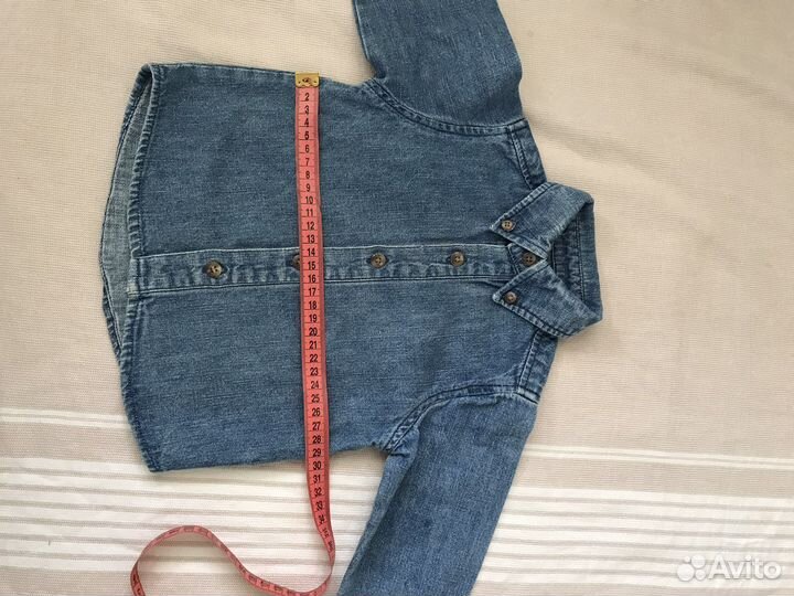 Рубашка для мальчика 74 80