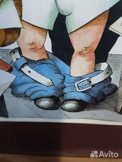 Картина в раме. Афиша. Графика