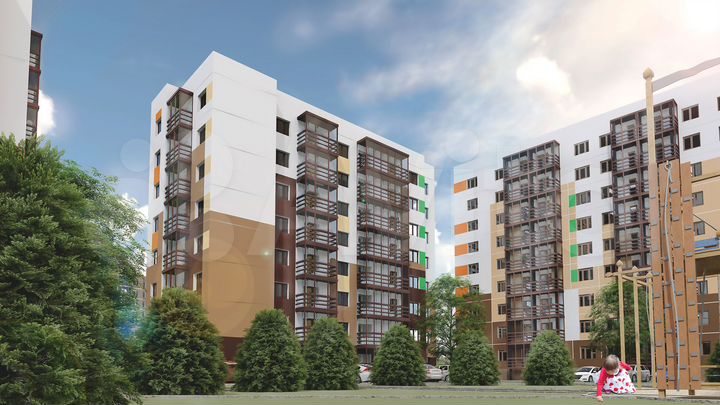 1-к. квартира, 39,2 м², 4/9 эт.