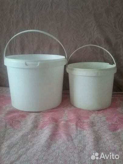 Вёдра пищевые(Пластиковые)