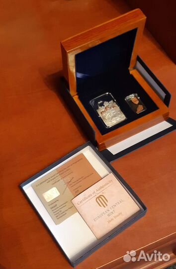 Слиток серебра Святая Троица Мамврийский дуб