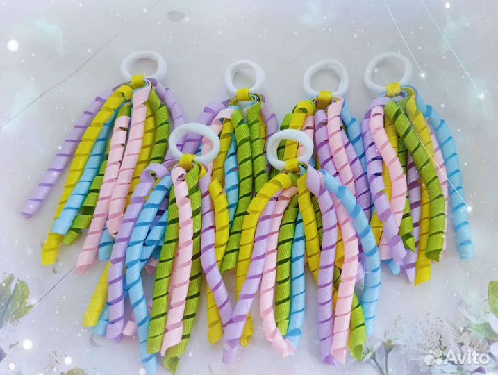 Резинки для волос ручной работы