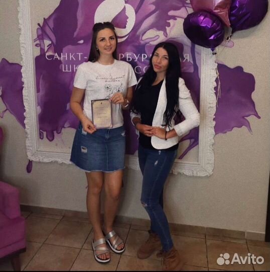Обучение наращивание волос, выпрямление волос