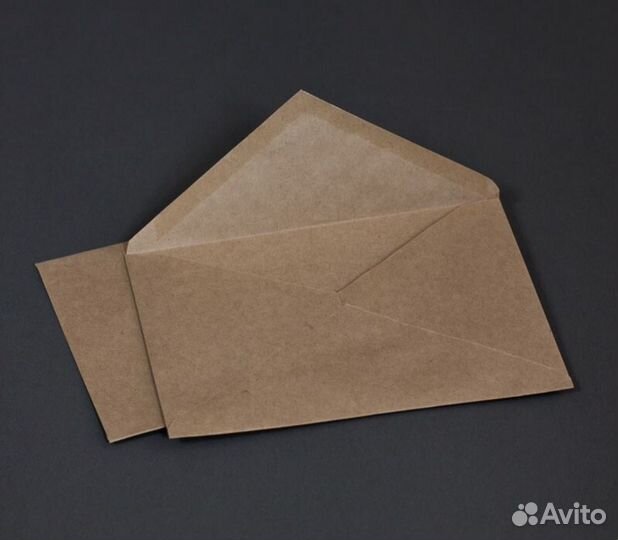 Конверт С5 (162мм х 229мм) из крафт-бумаги