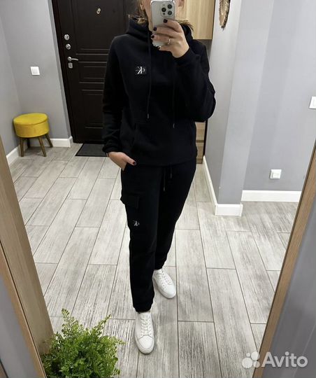 Костюм женский calvin klein флисовый
