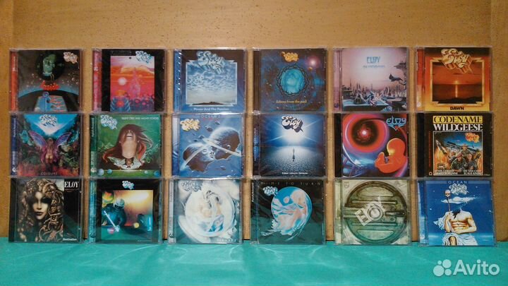 Музыка на компакт дисках. Рок