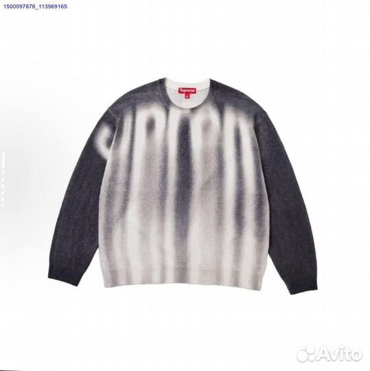 Свитер Supreme blurred logo (Арт.63770)