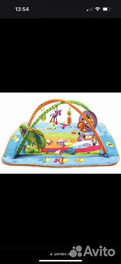 Развивающий коврик tiny love
