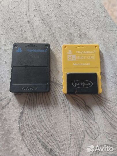 Карты памяти для пс 2