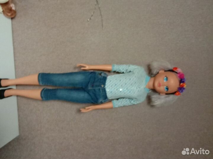 Кукла СССР 53см и соврем. 105см