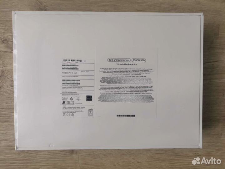 Apple Macbook Pro 13 2022 M2 256GB модель А2338