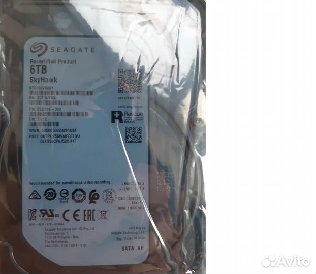 Жесткий диск 6тб