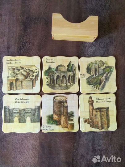 Набор подставок под стаканы