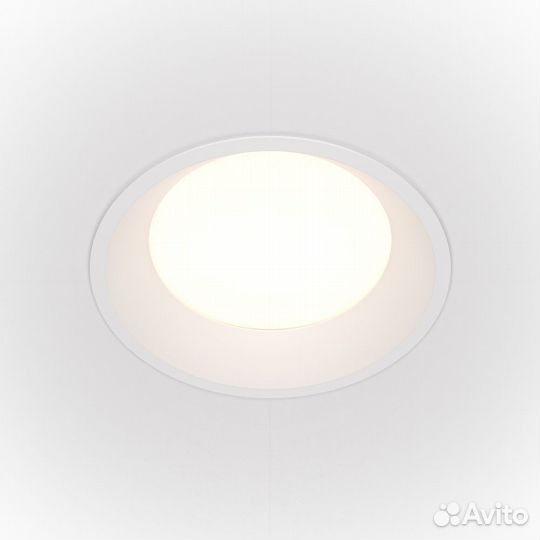 Светильник потолочный встраиваемый DL055-12W4K-W