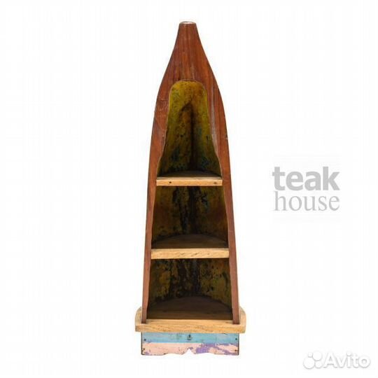 Стеллаж из Лодки Boat из массива тика Индонезия
