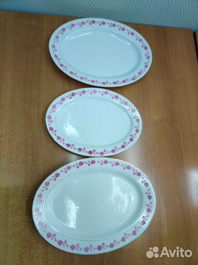 Блюдо большое винтаж