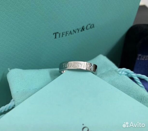 Tiffany кольцо серебро