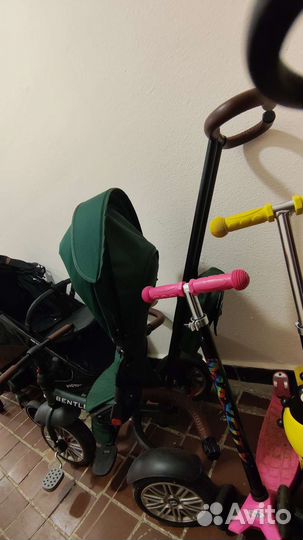 Трехколесный велосипед Bentley BN2 2018, зеленый