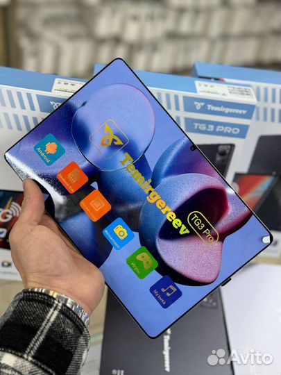 Планшет 8-512г Temirgereev + симкарта безлимиPabg