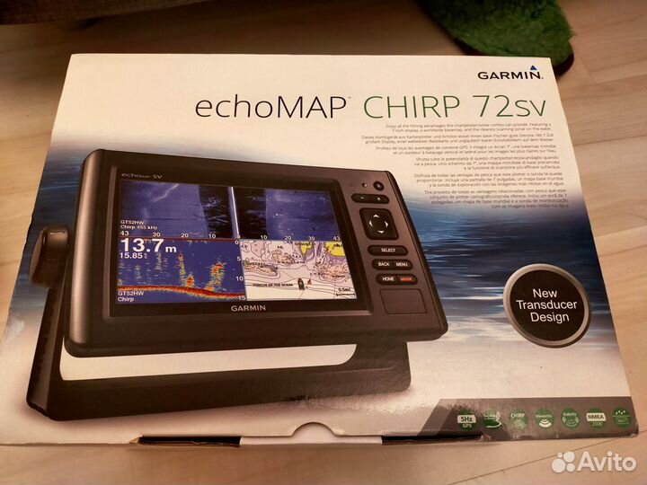 Эхолот garmin echoMAP chirp 72sv
