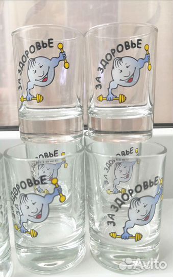 Стопка стеклянная