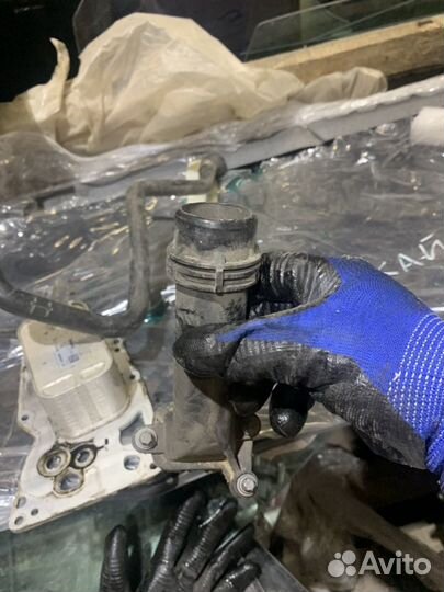 Тройник системы охлаждения Бмв n47 2.0d