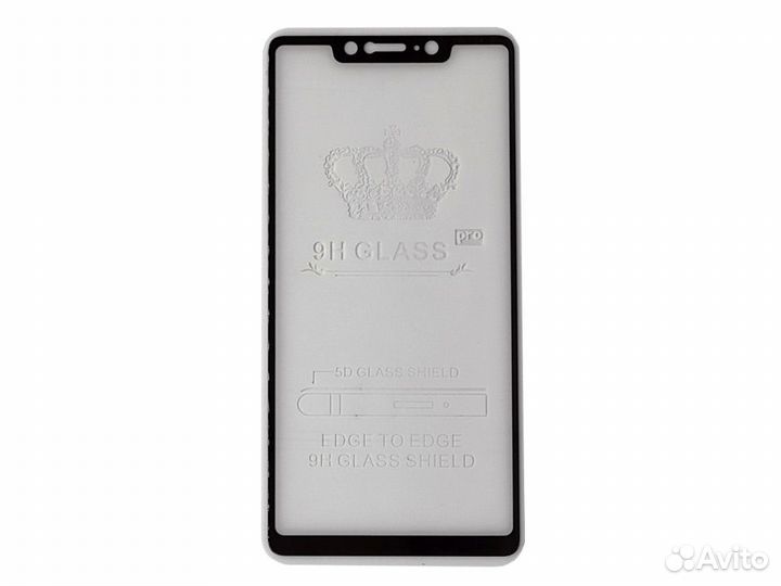 Стекло для Xiaomi Mi8 SE 5D (черный)