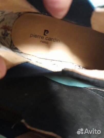 Новые полуботинки натуральная замша Франция 40р