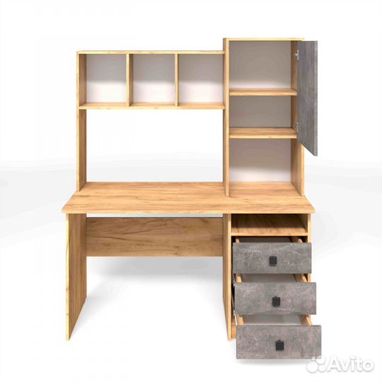 Стол ск 9 (дуб золотой крафт/ателье светлое)