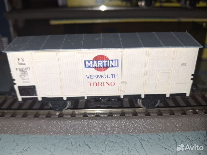 Железная дорога Рiko,двухосные рефрижераторы ГДР