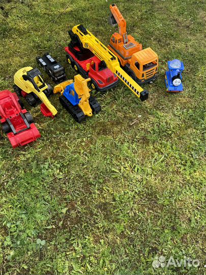 Детские машинки игрушки бу пакетом