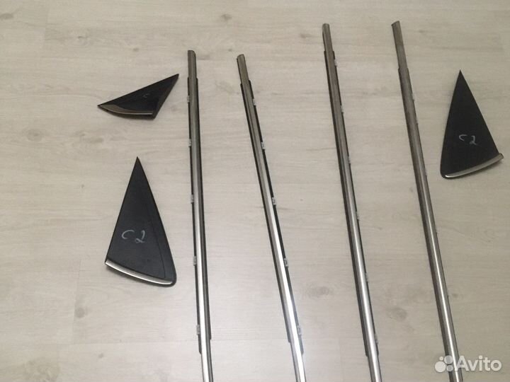 Хундай салярис 2 Молдинги на двери