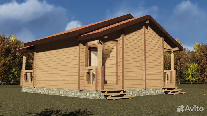 Профилированный брус под проект