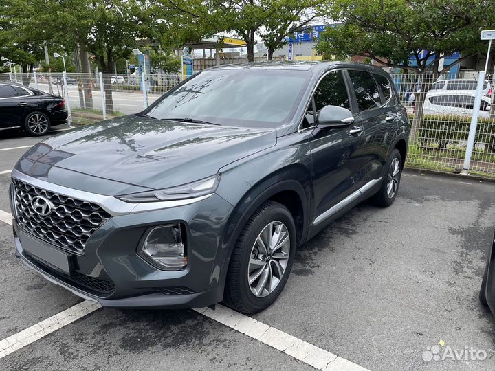 Hyundai Santa Fe 2.2 AT, 2019, 66 700 км