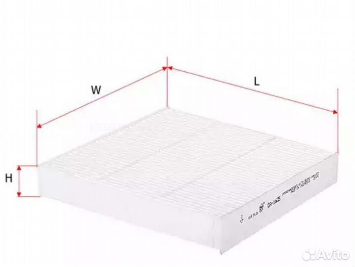 Sakura CA1605 Фильтр салона