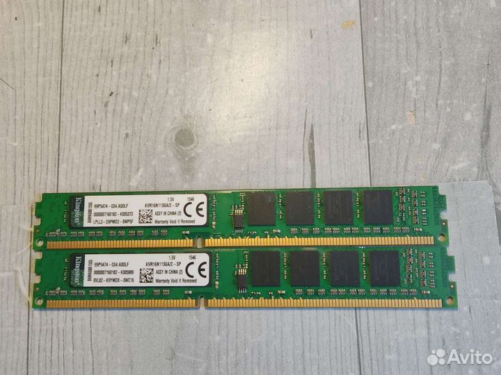 Оперативная память ddr3 8гб