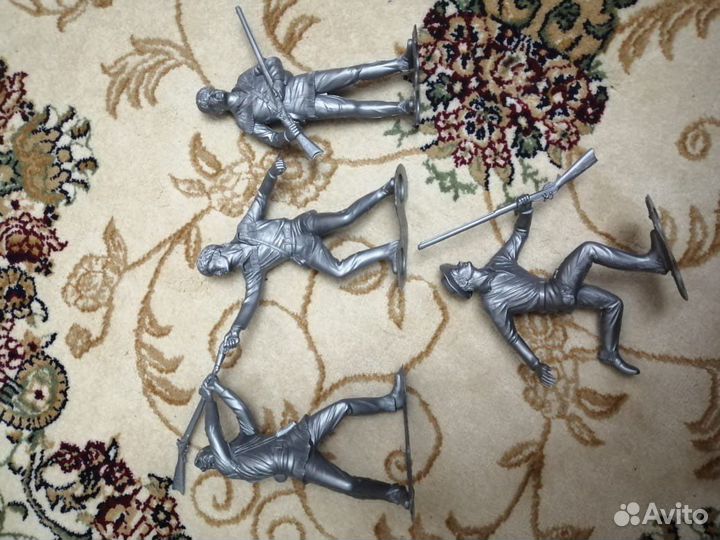 Игрушка Солдатики викинги, трапперы