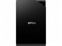 Внешний HDD Silicon Power Stream 1Tb, черный (SP01