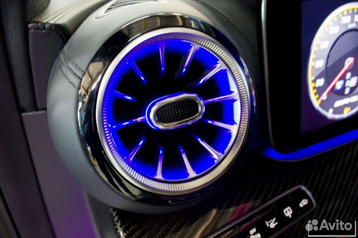 Воздуховоды, дефлекторы с подсветкой mercedes W213