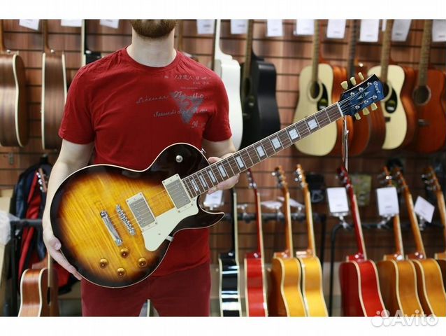 Cort CR250-VB электрогитара, цвет санбёрст