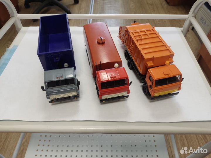 Модель 1/43 камаз 53213 Миниград