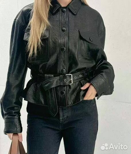 Кожаная куртка натуральная