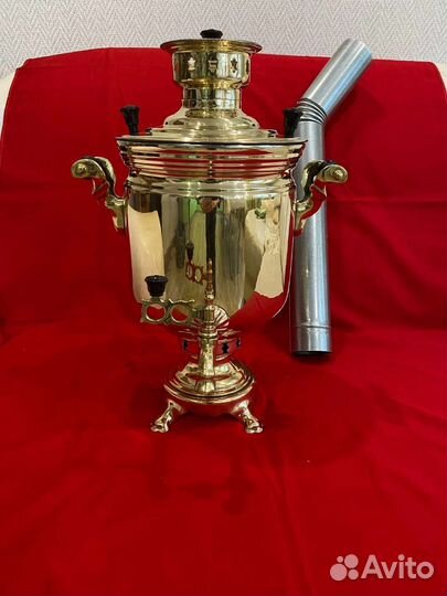 Самовар 5 литров на дровах