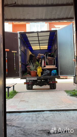 Грузоперевозки Газель 4.20м