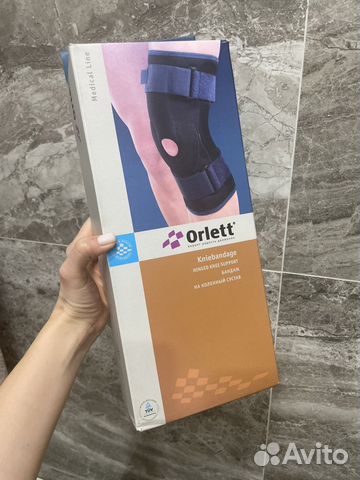 Бандаж на коленный сустав orlett размер s