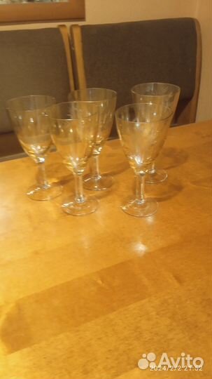 Бокалы, стаканы,салатники, СССР, стекло, винтаж