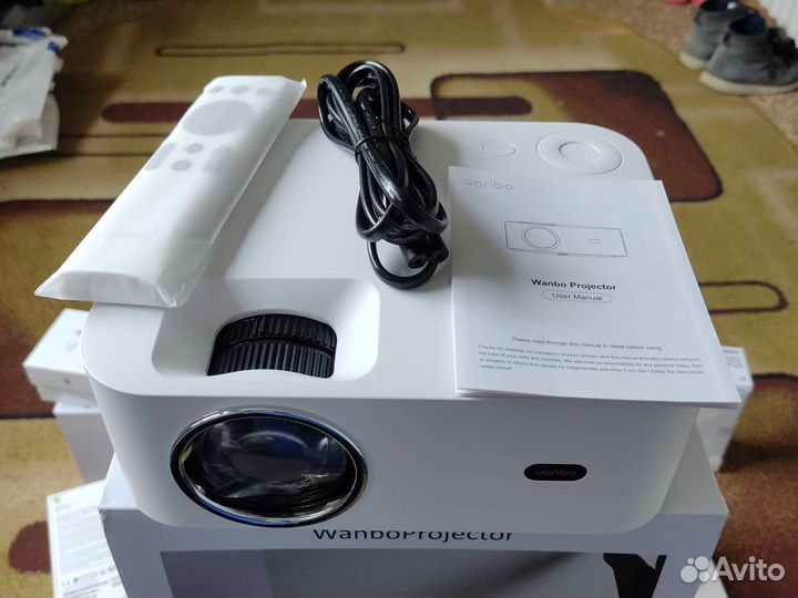 Проектор WanboProjector x1 с андройд, WiFi