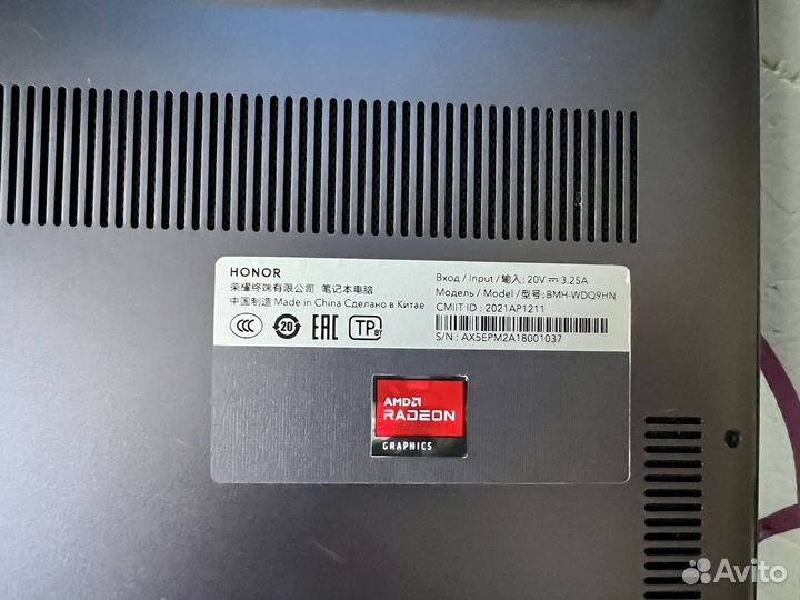 Ноутбук Honor MagicBook 15 R5/8/512 Gray