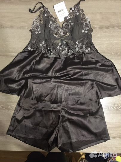 Пижама шелковая 38